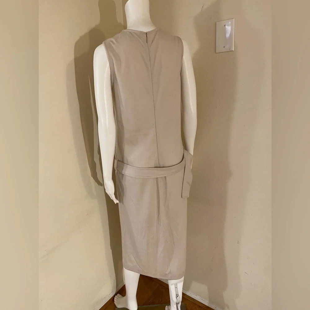 GUCCI Crew Neck Midi Length Dress Size: M - Picture 3 of 7